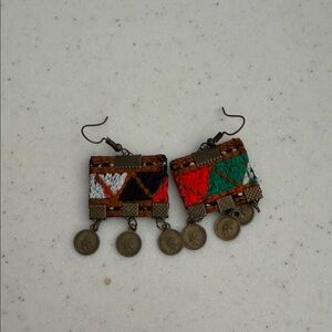 Handmade Bohemian Multicolor Earrings